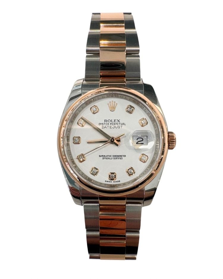 Pre-Owned Rolex Datejust Rose Bi Metal