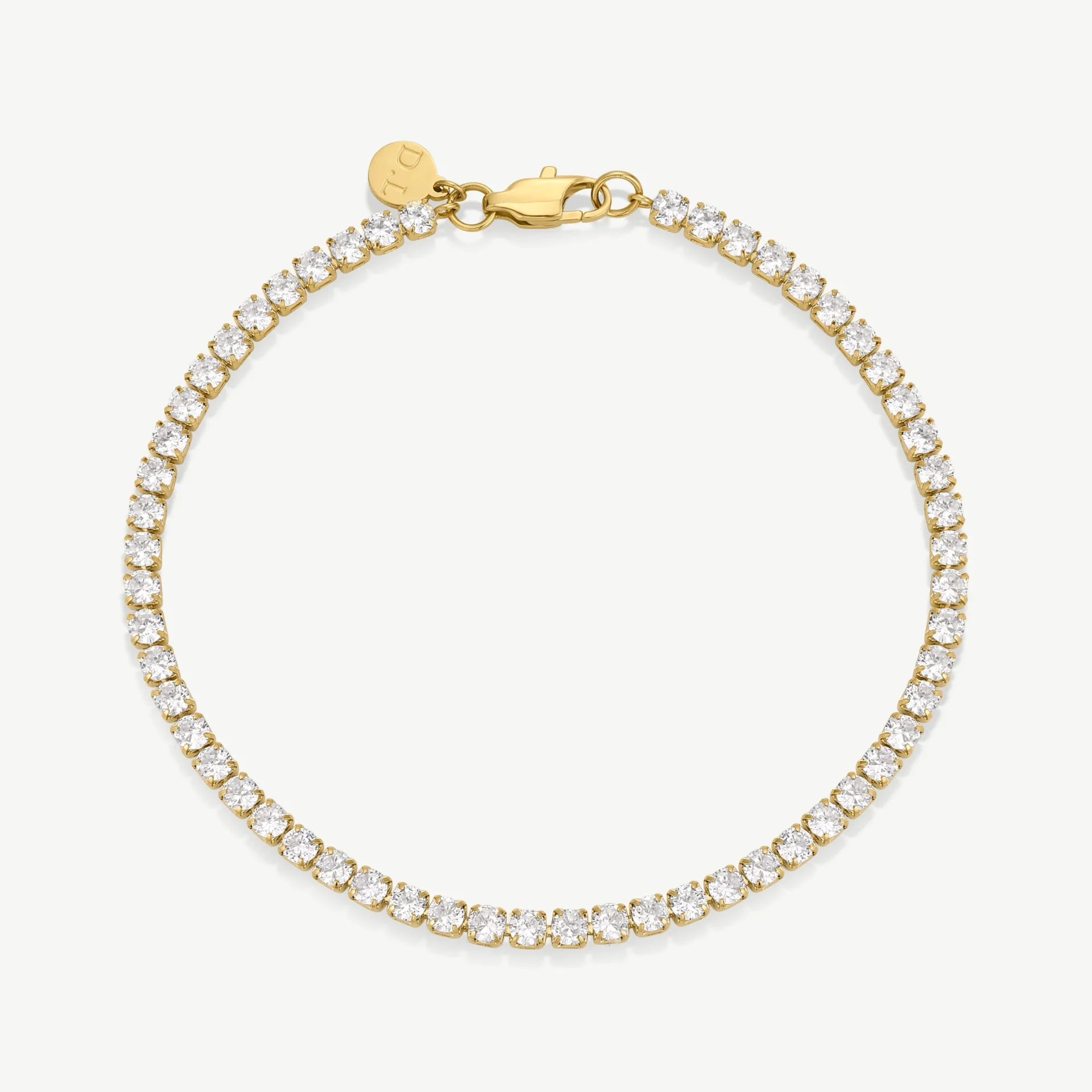 D.Louise Tennis Bracelet, Large