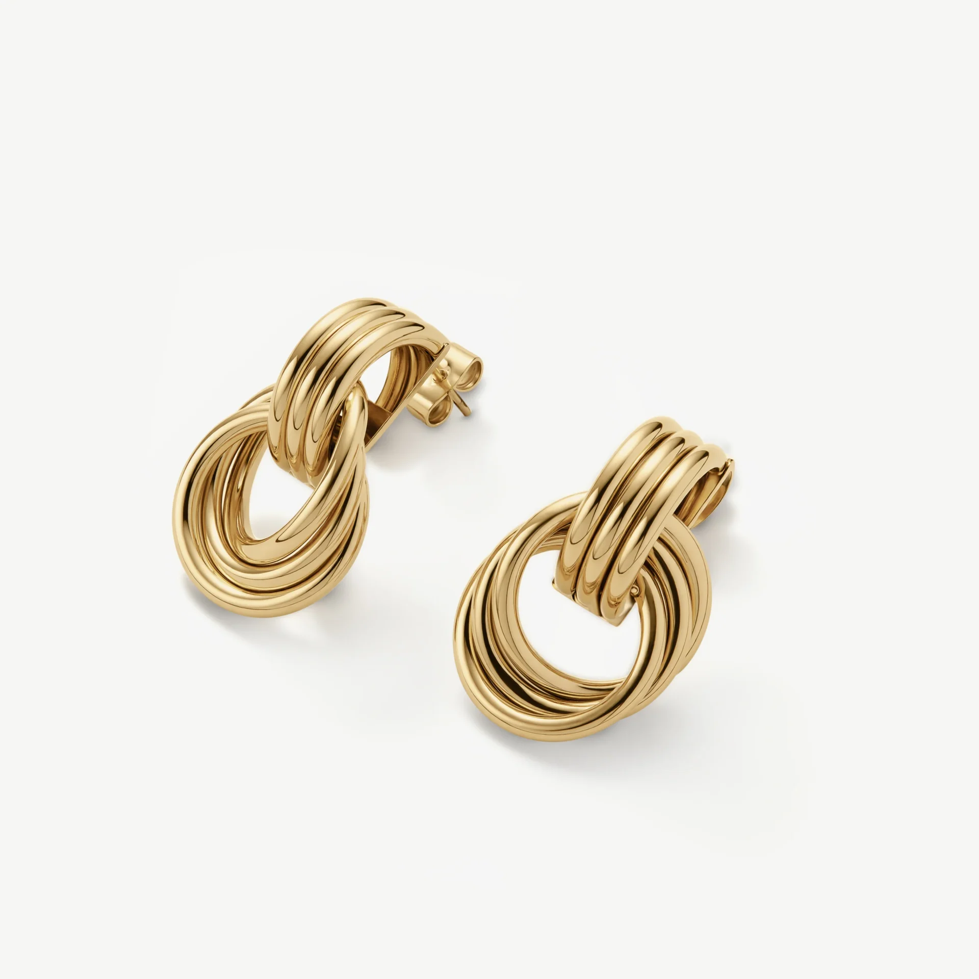 D.Louise Knot Statement Studs