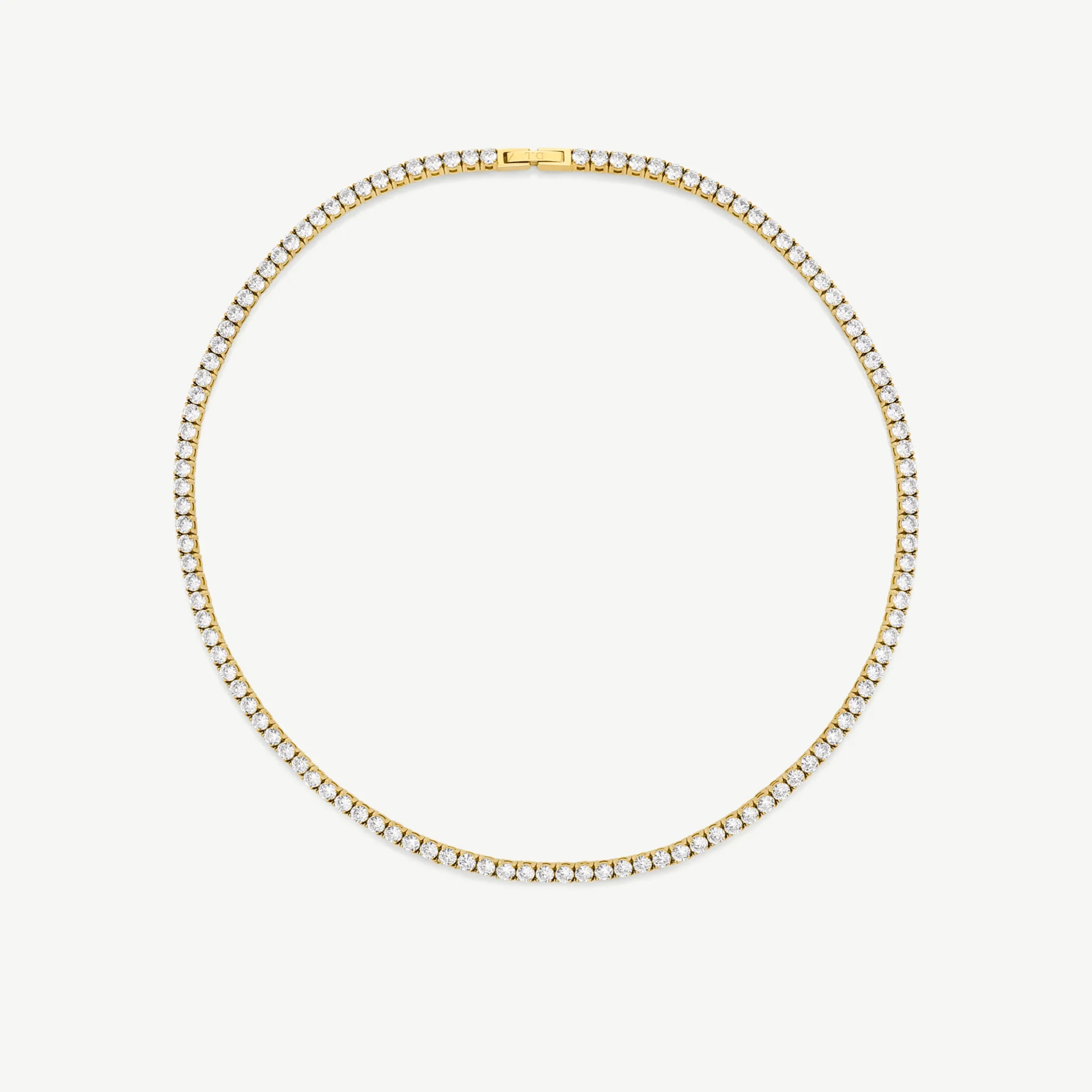 D.Louise Luxe Tennis Necklace 40cm