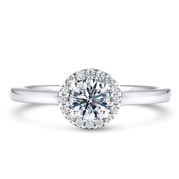 Rivoli Halo Diamond (Lab-Grown) Engagement Ring, 1.92ct