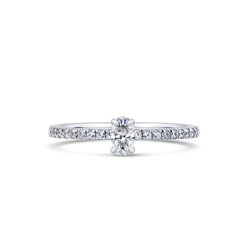 Rivoli Oval Diamond (Lab-Grown) Engagement Ring, 2.00ct : OSW02