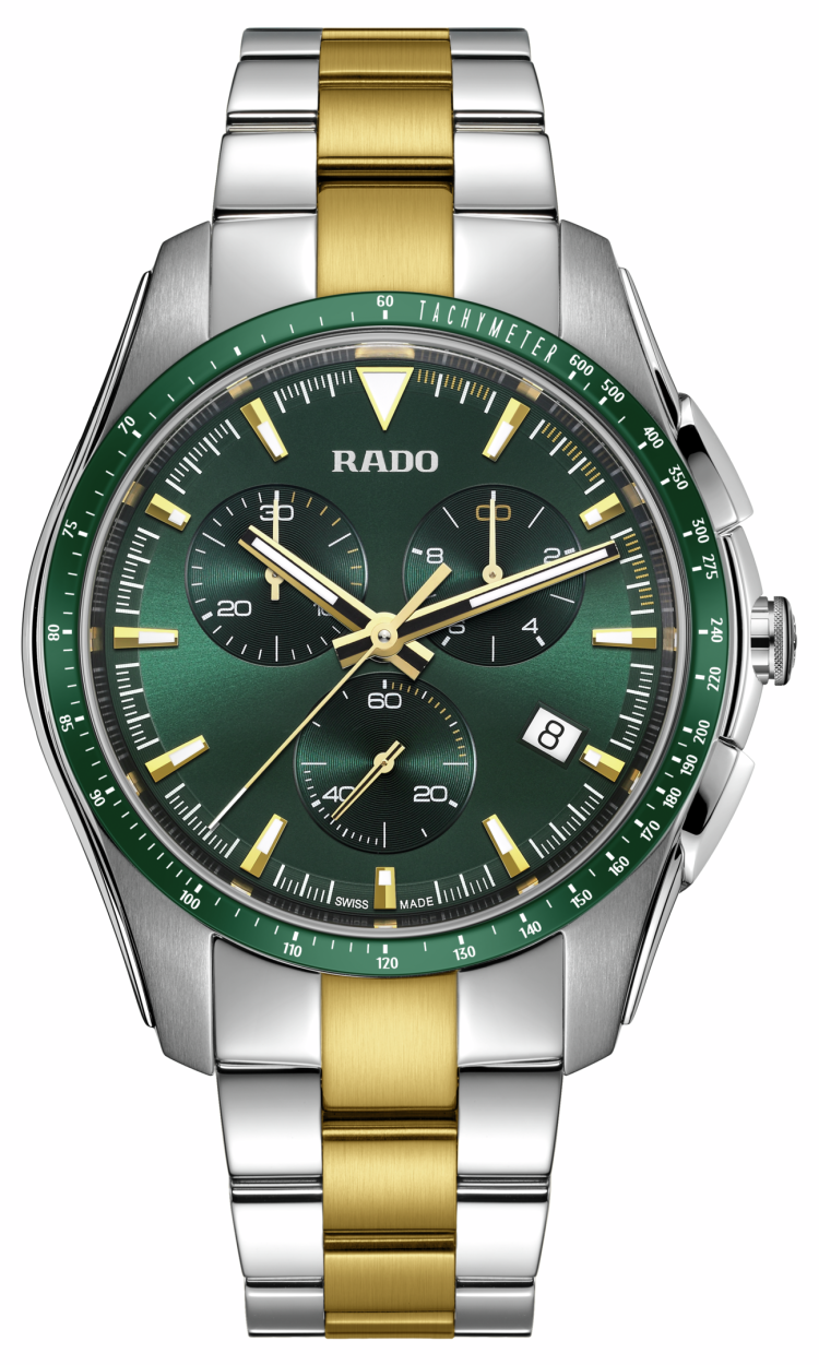 Rado HyperChrome Green Chronograph Watch