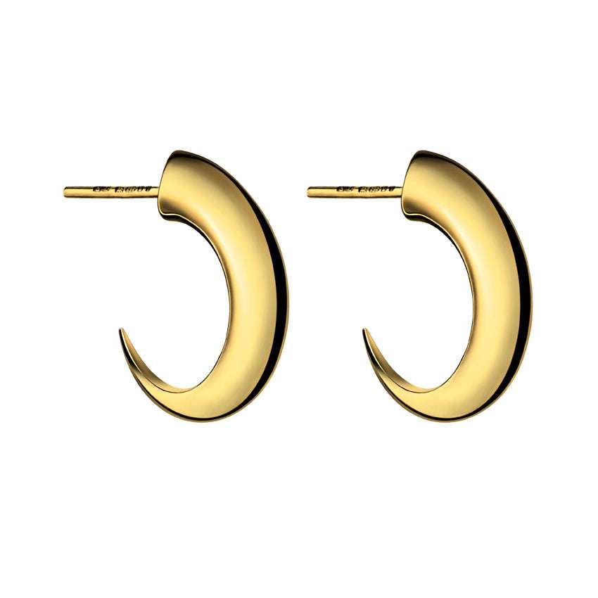 Shaun Leane Talon Cat Claw Medium Hoop Earrings : SA015.YVNAEOS