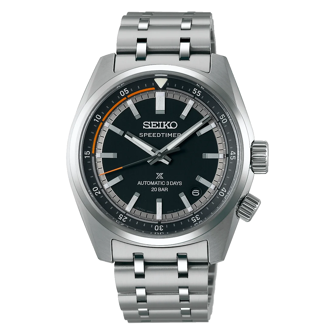 Seiko Prospex Speedtimer 6R Compact Countdown Black Grey SPB515J1
