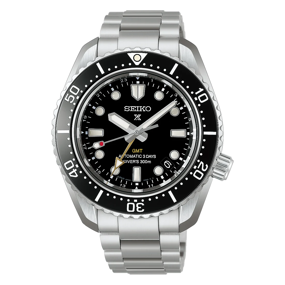 Seiko Prospex 1968 Heritage Diver's GMT Oceanic Black HBC002J1