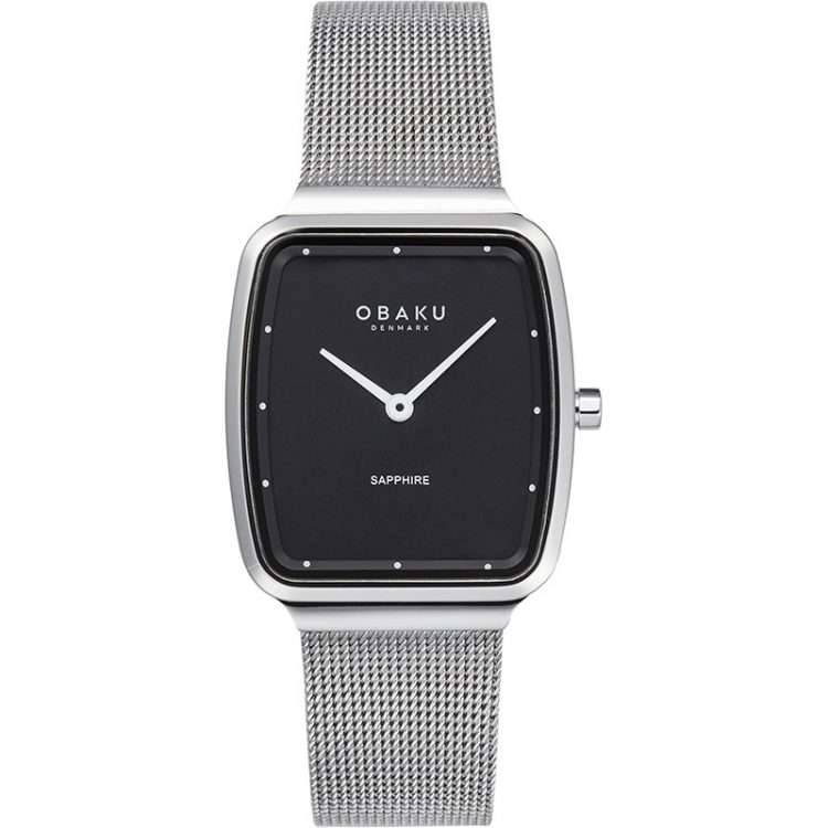 Obaku Tern-Lille Bracelet Watch, Onyx