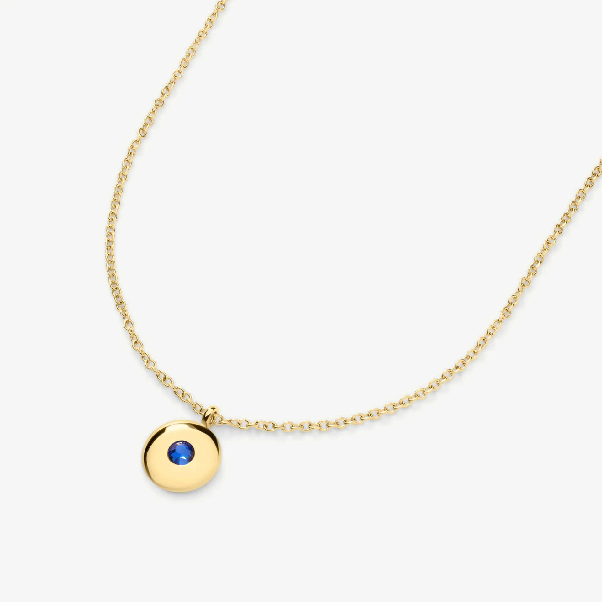D.Louise September Birthstone Necklace