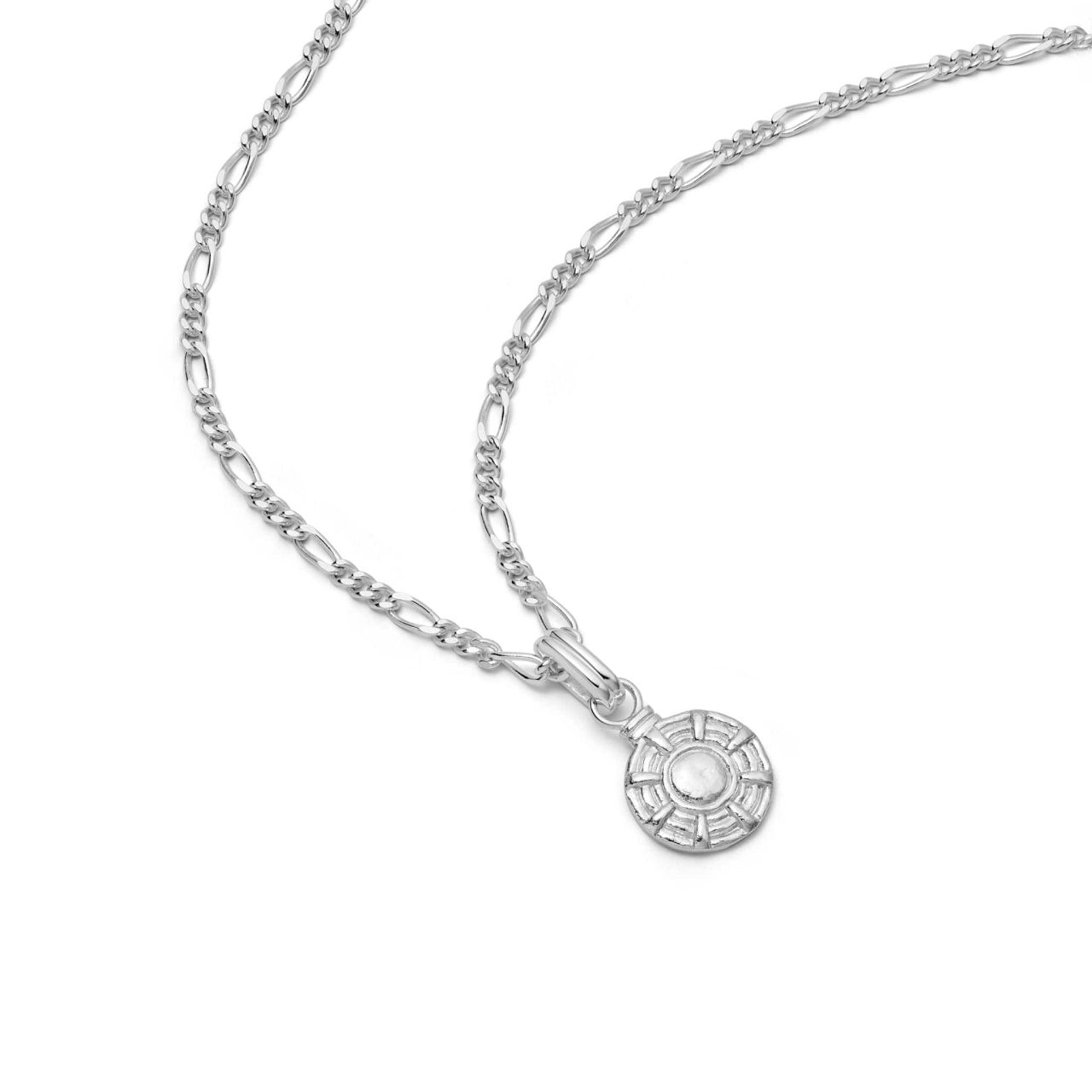 Daisy Apollo Pendant Necklace Sterling Silver