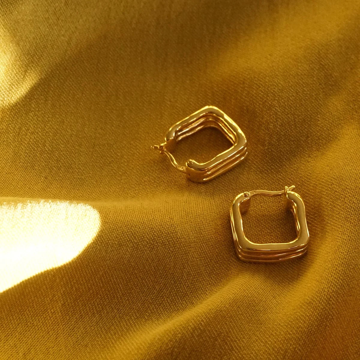Daisy Estée Lalonde Sisterhood Hoop Earrings, Gold Plated