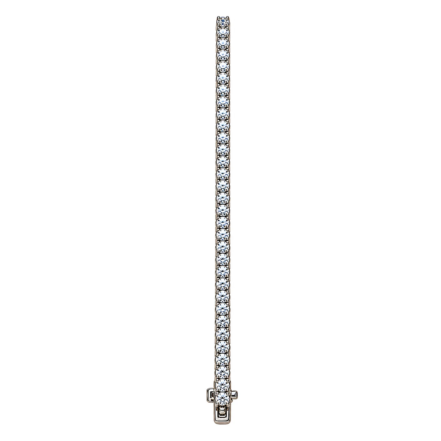 Platinum Diamond (Lab-Grown) Tennis Bracelet, 3ct